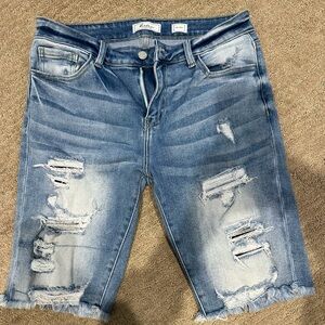 KanCan signature Bermuda shorts.